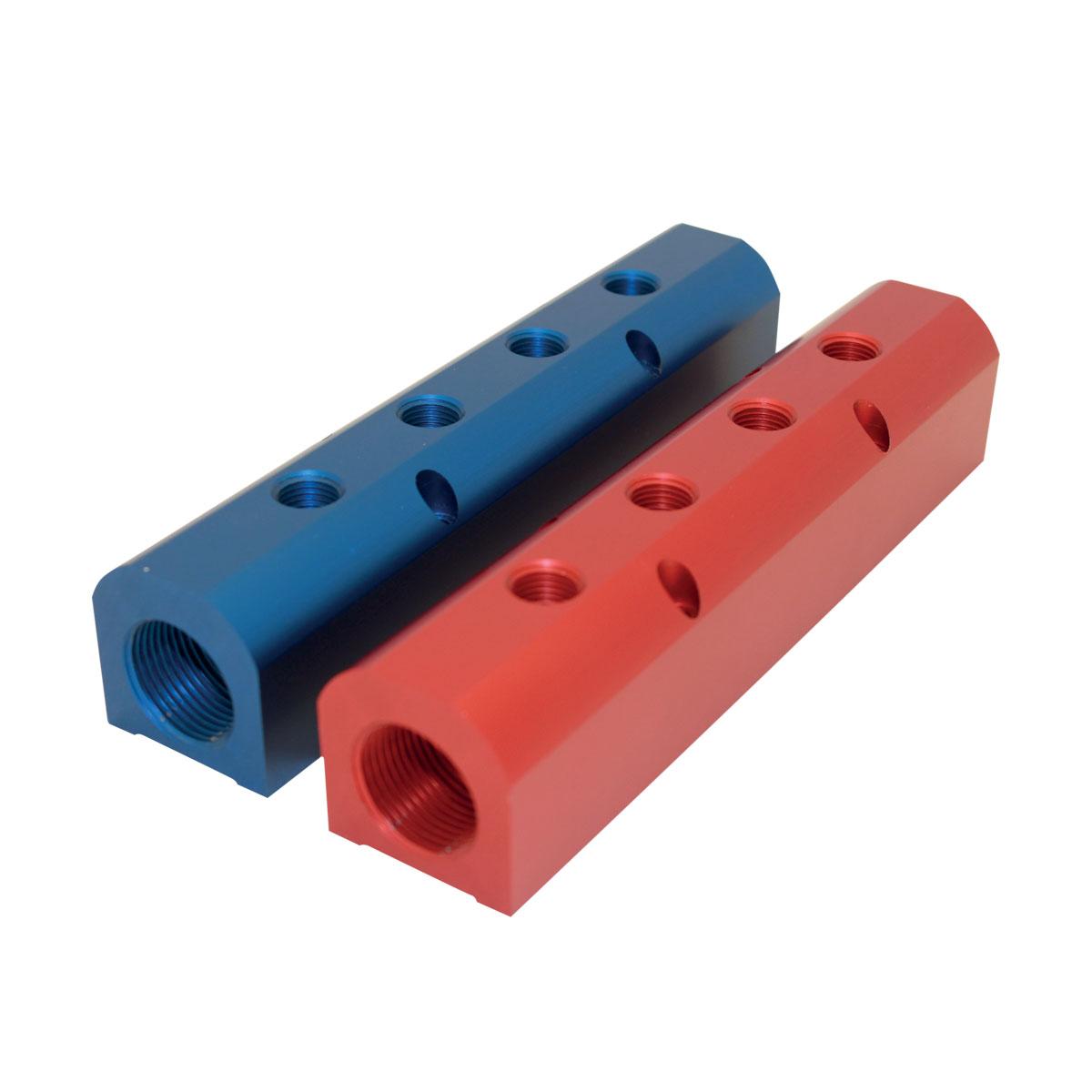 3/4 Anodiserad alu fördelare