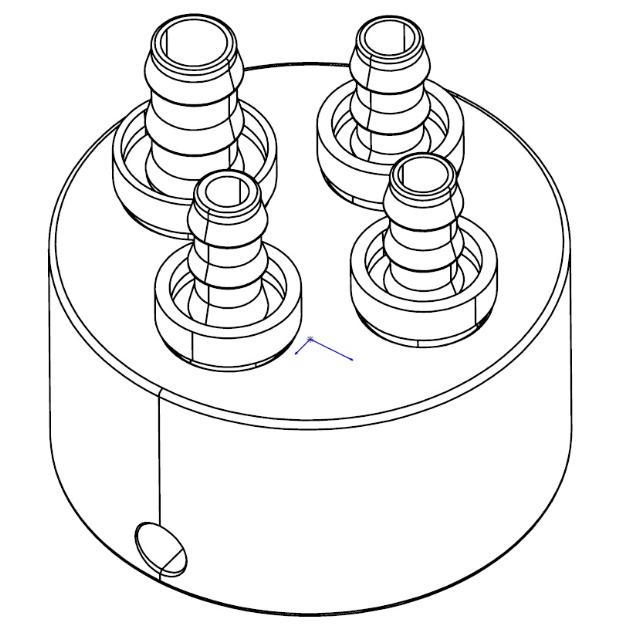 HAT-07 - Hållare - gängade hylsor 