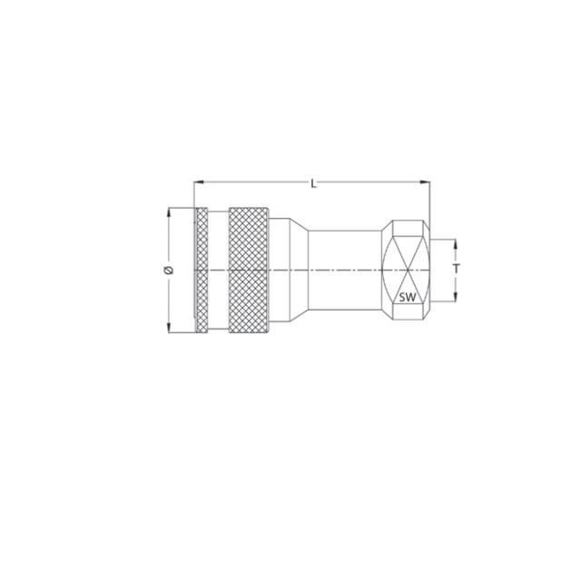 Hydraulisk koppling ISO B