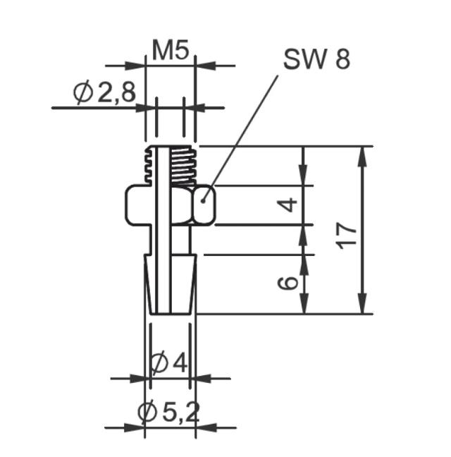 Nippel för ø 11-16 mm koppar