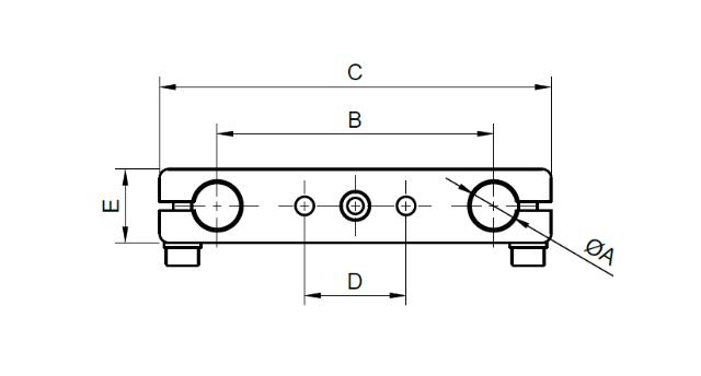 Klämfästen för cylindrar