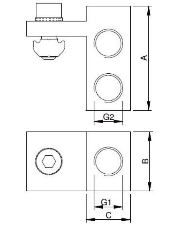 Manifold för luft/vakuum 1 - 4